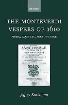 Monteverdi Vespers of 1610 book cover Thumbnail